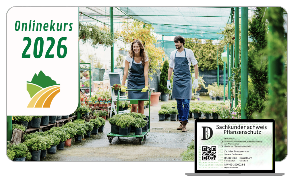 Vorbereitung Sachkunde Pflanzenschutz - Handel